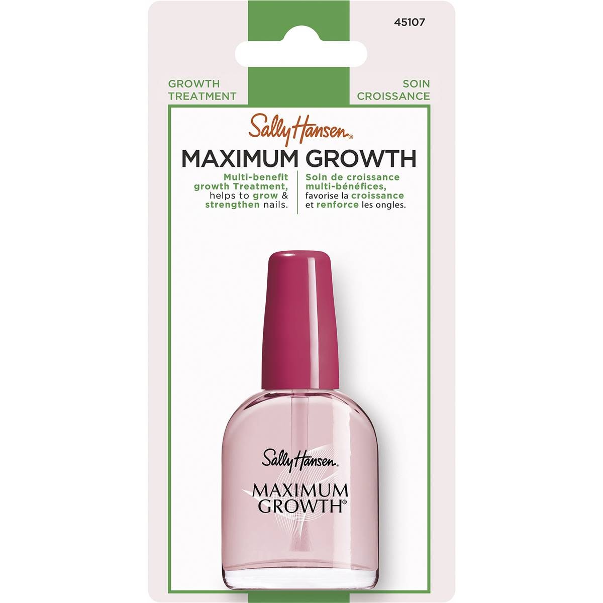 Sally Hansen Nail Polish Maximum Growth 13ml Woolworths