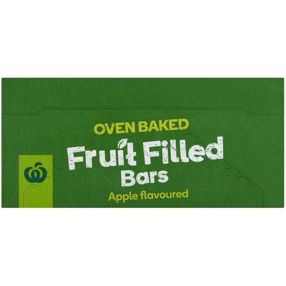 Woolworths Apple Oven Baked Fruit Bars 12 Pack Woolworths