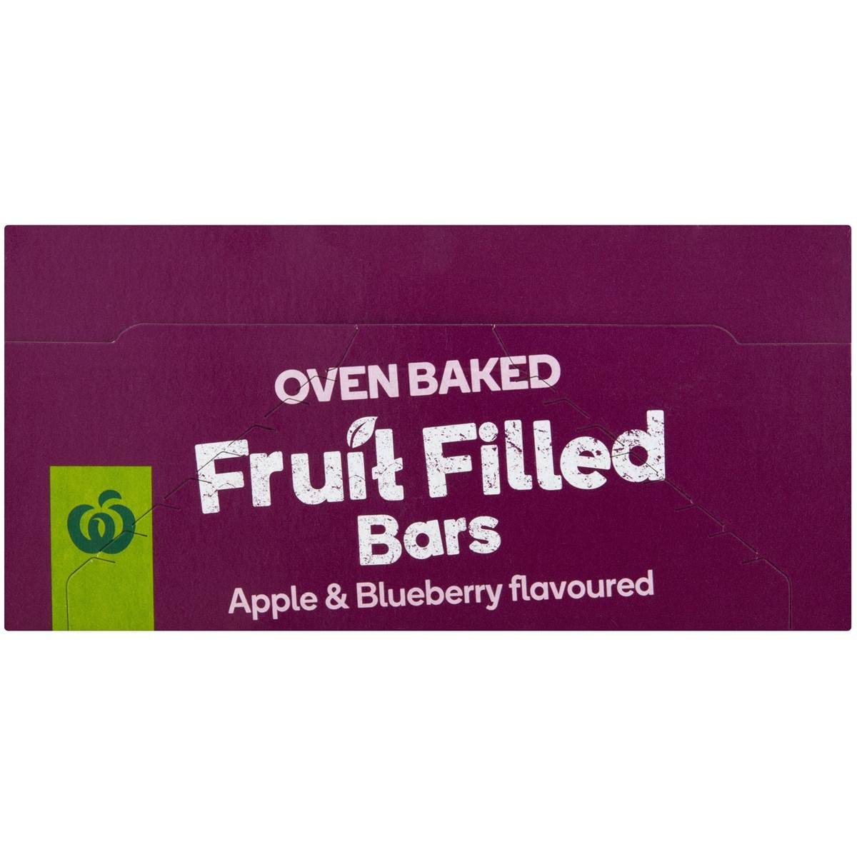 Woolworths Blueberry Oven Baked Fruit Bars 12 Pack Woolworths