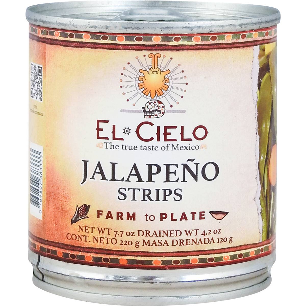El Cielo Sliced Jalapenos Strips 220g Woolworths