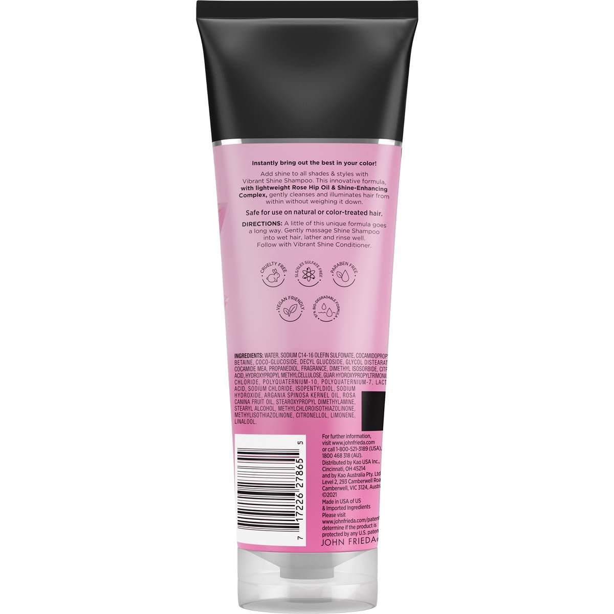 John Frieda Vibrant Shine Colour Shine Conditioner 250ml Woolworths