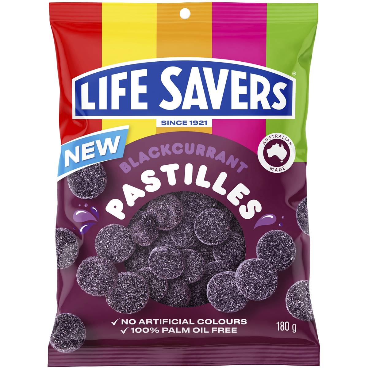 Lifesavers Blackcurrant Pastilles 