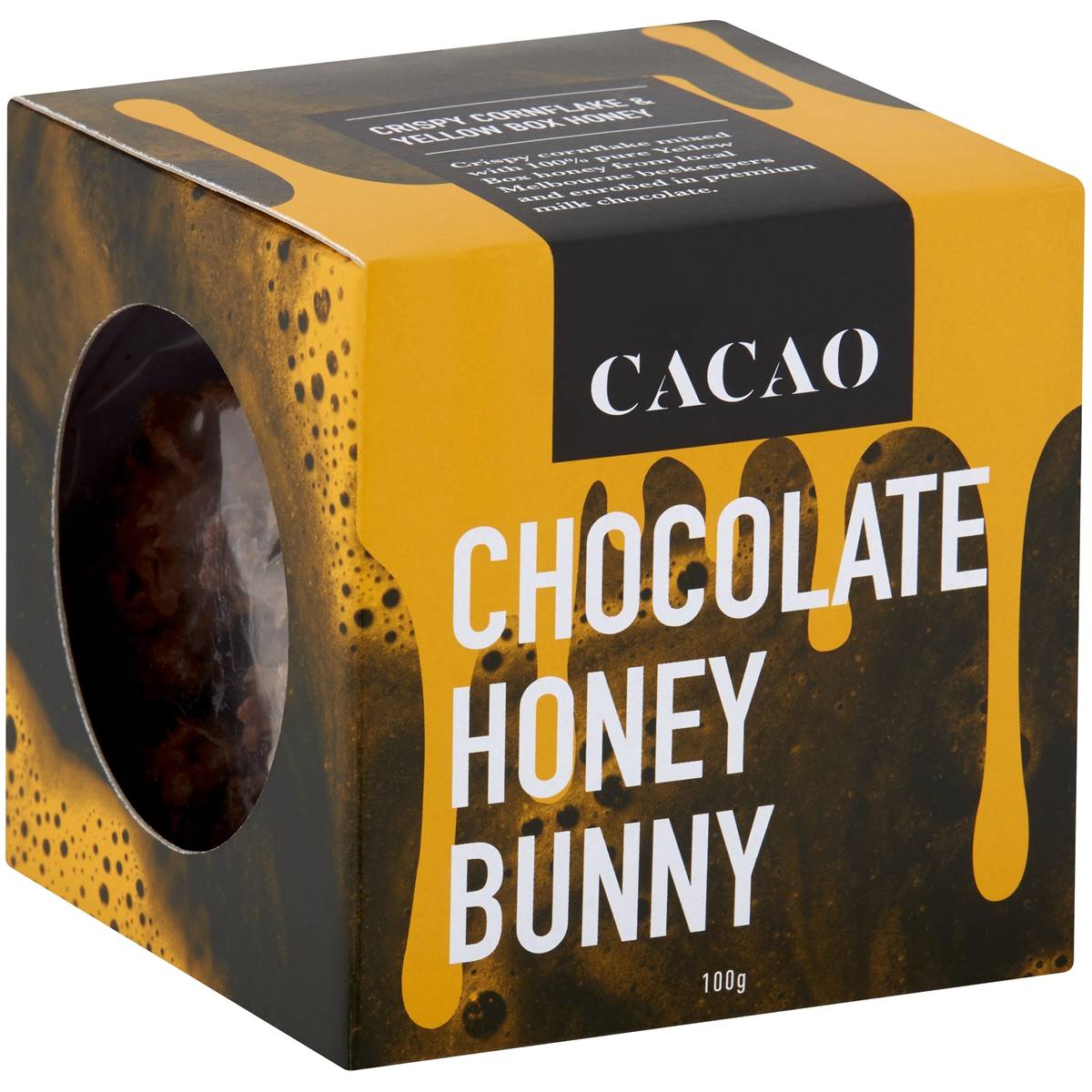 Cacao Chocolate Honey Bunny 100g Woolworths