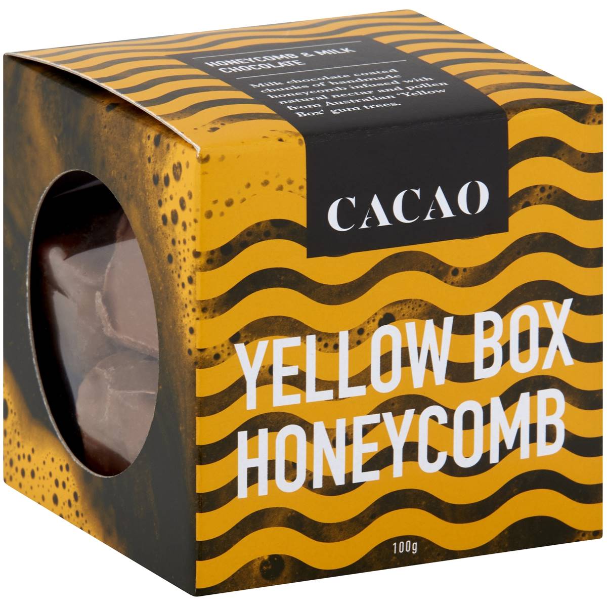 Cacao Yellow Box Chocolate 100g Woolworths