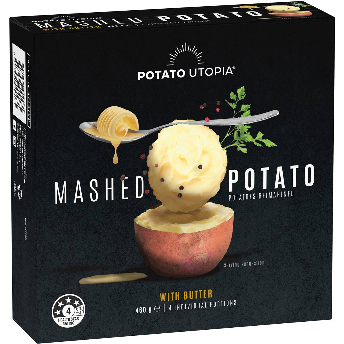 Potato Utopia Mashed Potato With Butter 460g Woolworths