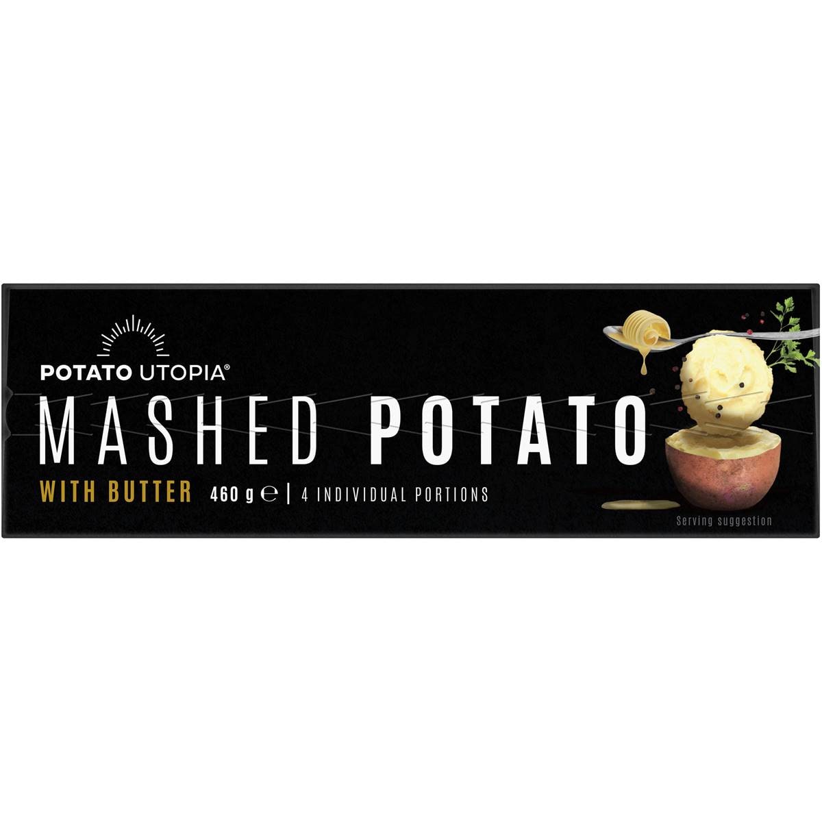 Potato Utopia Mashed Potato With Butter 460g Woolworths