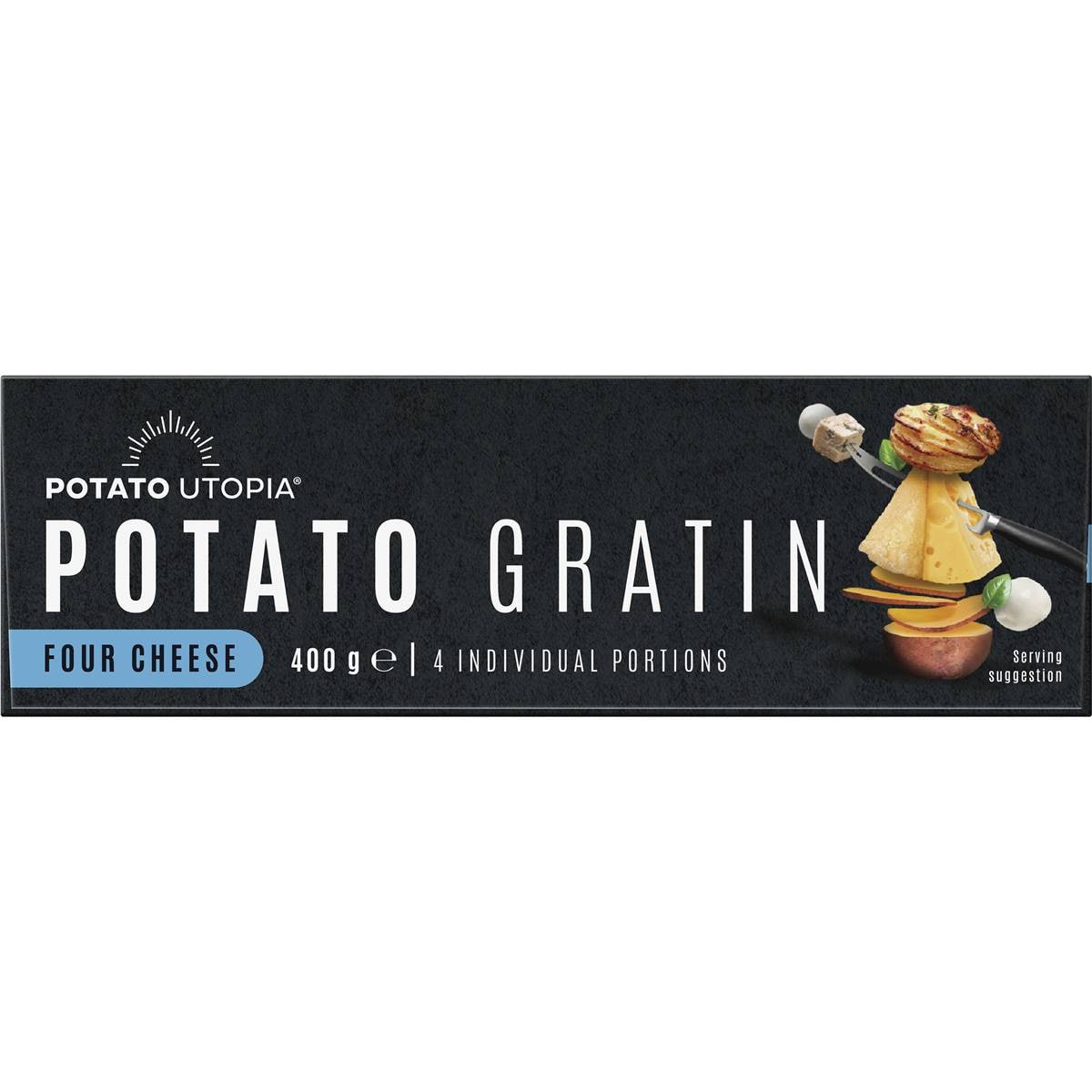 Potato Utopia Four Cheese Potato Gratin 400g Woolworths
