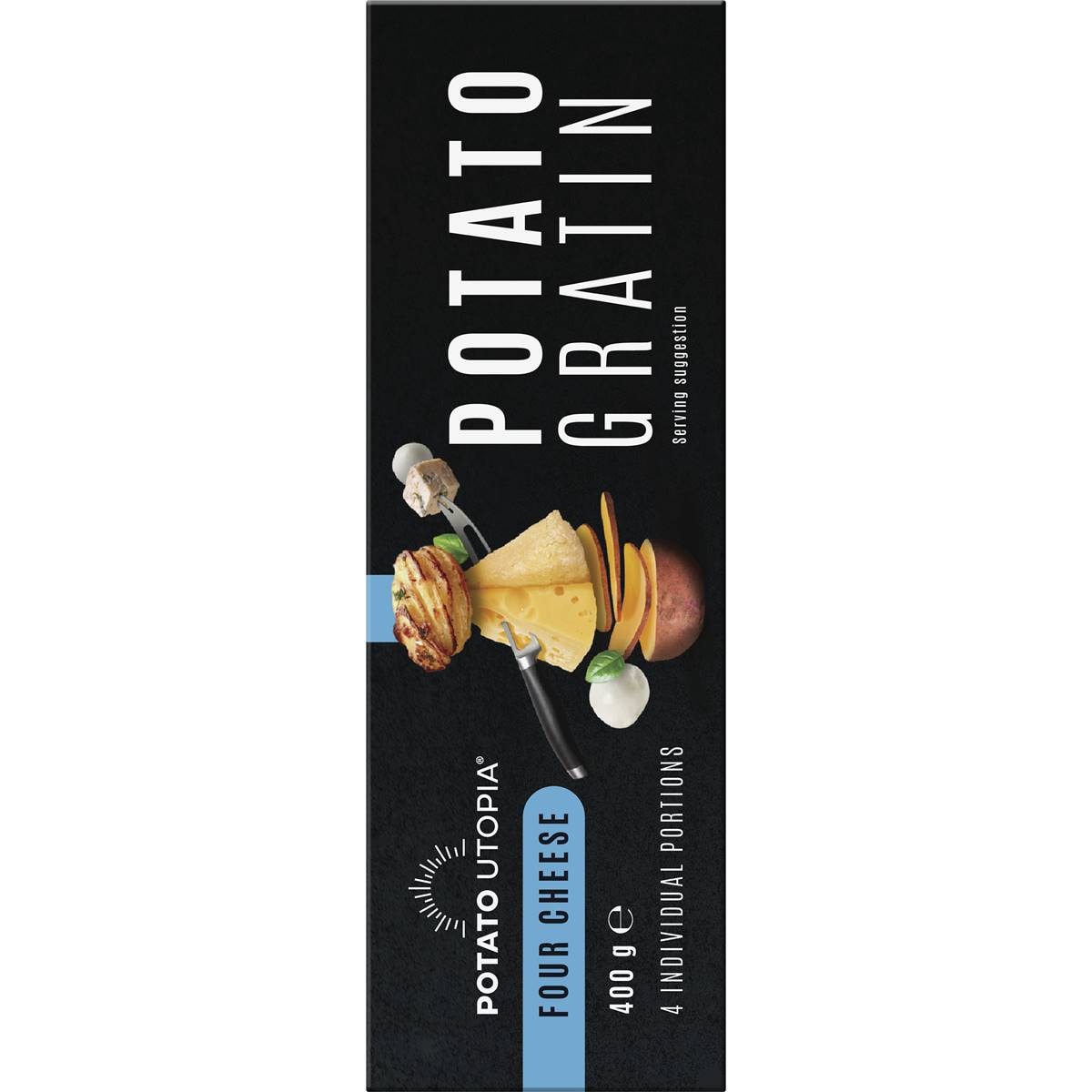 Potato Utopia Four Cheese Potato Gratin 400g Woolworths