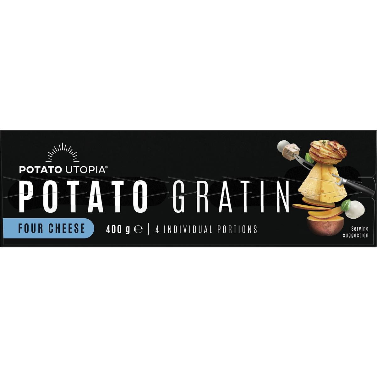 Potato Utopia Four Cheese Potato Gratin 400g Woolworths
