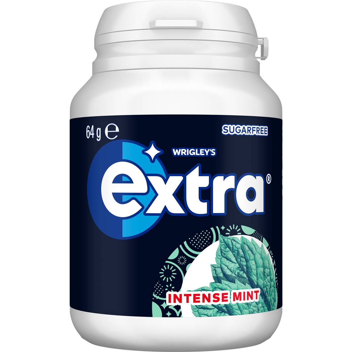 Wrigley's Extra Intense Mint Gum Sugarfree 64g Woolworths