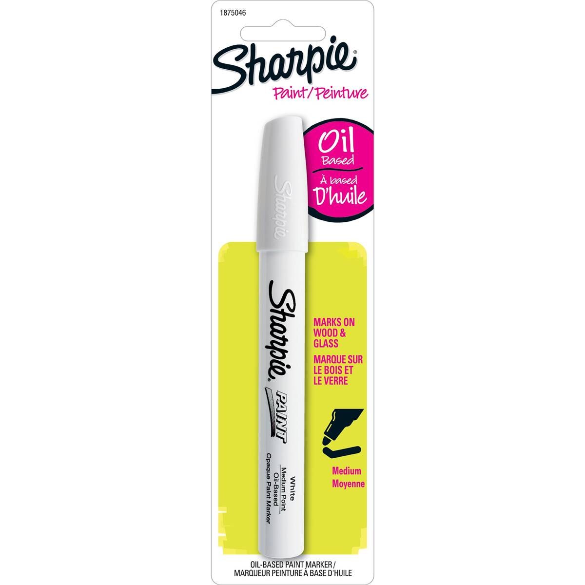 Sharpie Oil Based Paint Marker White Each Woolworths