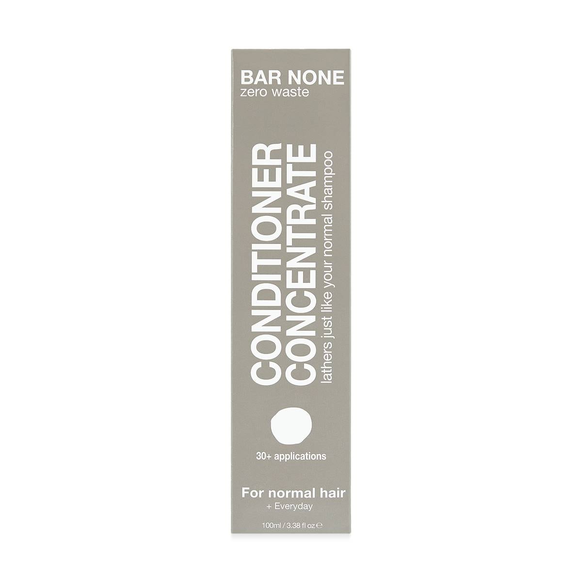 Bar None Everyday Conditioner Concentrate 100ml Woolworths