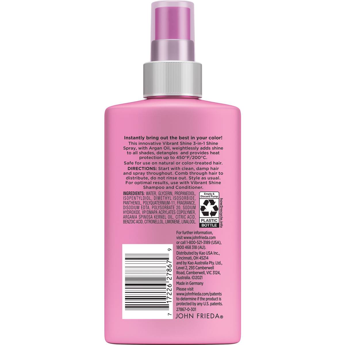 john-frieda-vibrant-shine-3-in-1-hair-shine-spray-150ml-woolworths