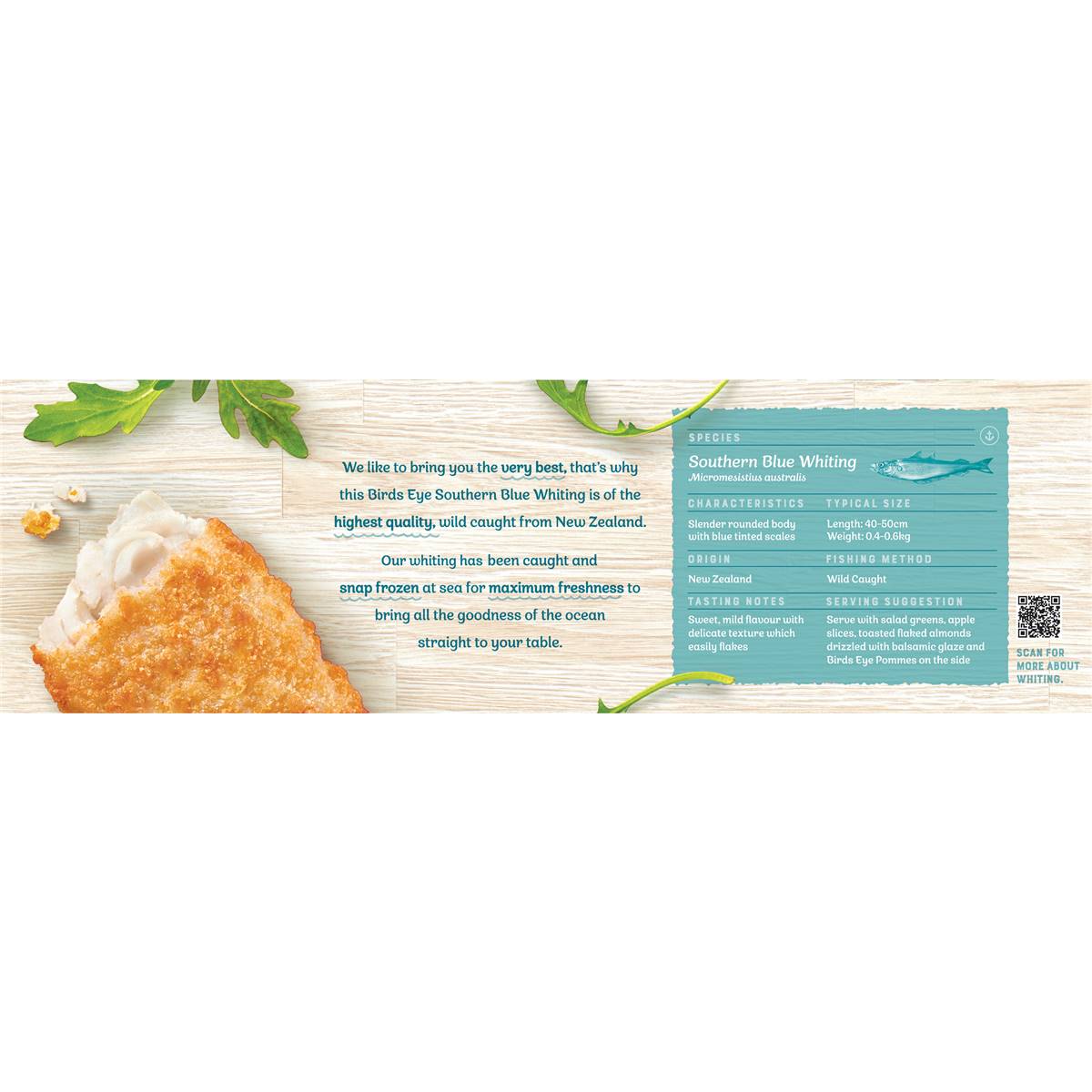 Birds Eye Southern Blue Whiting Fish Original Crumb 1kg Woolworths
