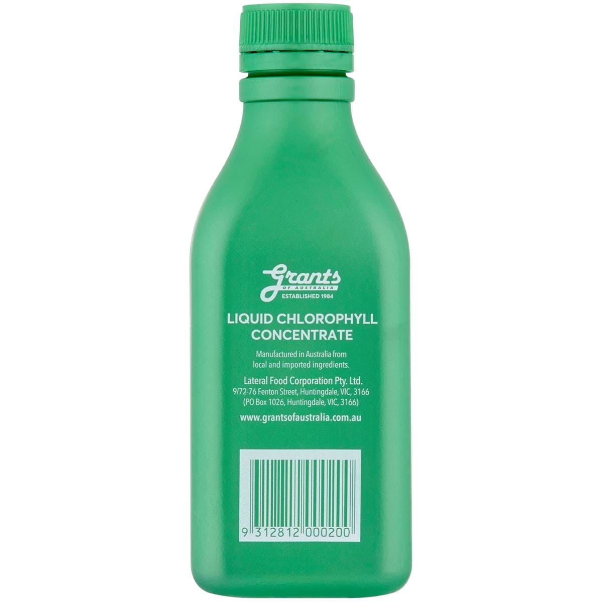 Grants Liquid Chlorophyll Concentrate Spearmint 500ml Woolworths