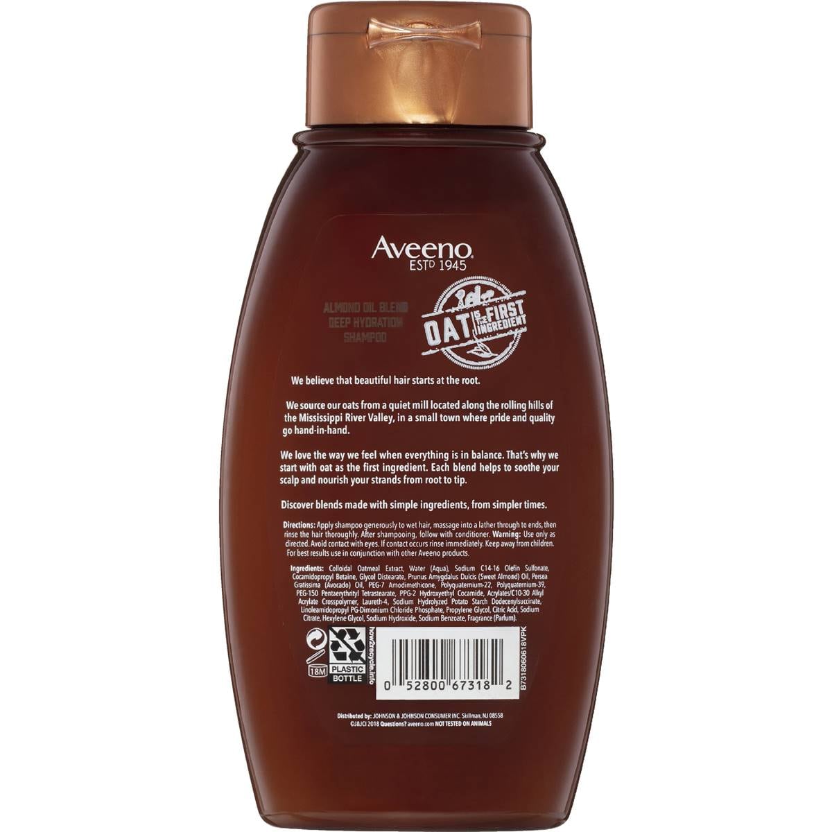 Aveeno Almond Oil Blend Shampoo For Gentle Cleanse 354ml Woolworths