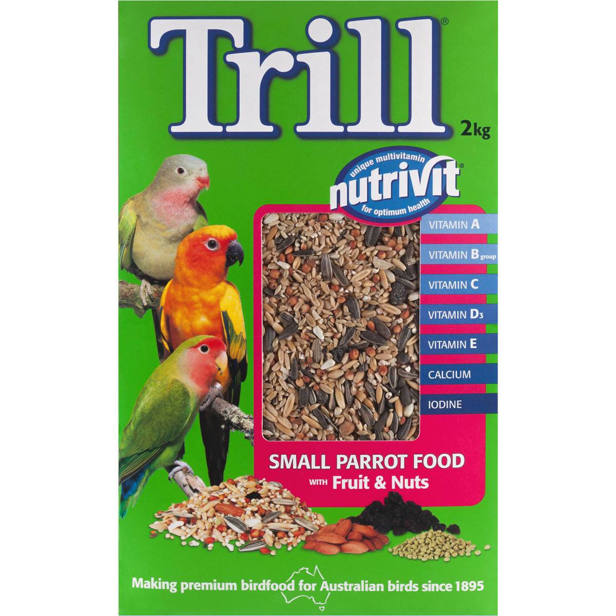 trill bird food small parrot fruit nut 2kg woolworths trill bird food small parrot fruit nut 2kg woolworths