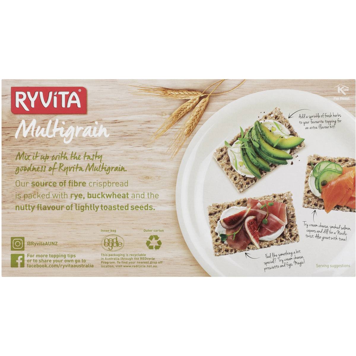 Ryvita Multi Grain 250g | Woolworths