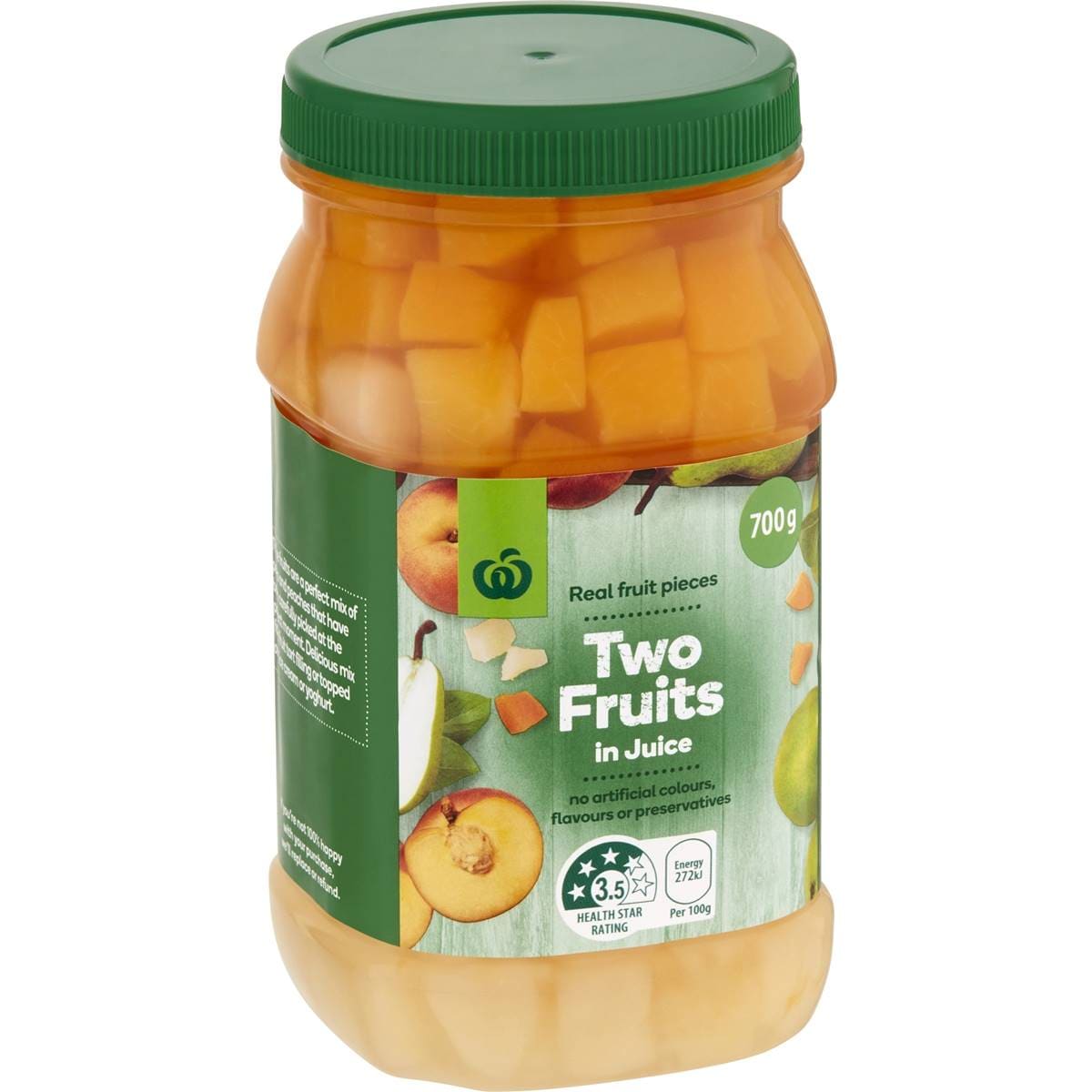Woolworths Two Fruits In Juice 700g Woolworths