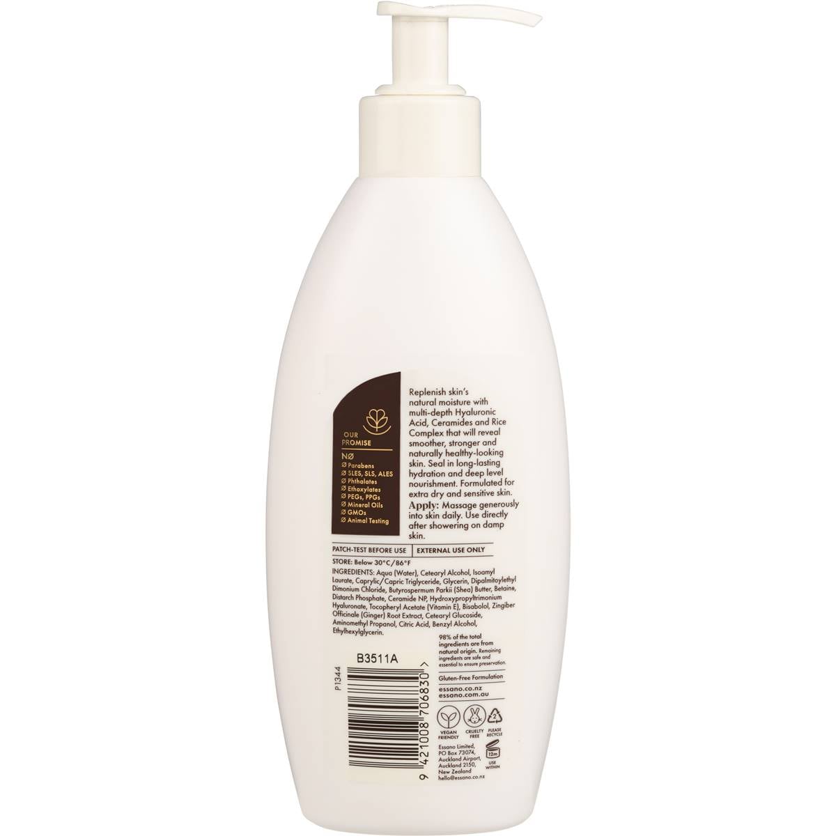 Essano Intensive Body Care 360ml Woolworths