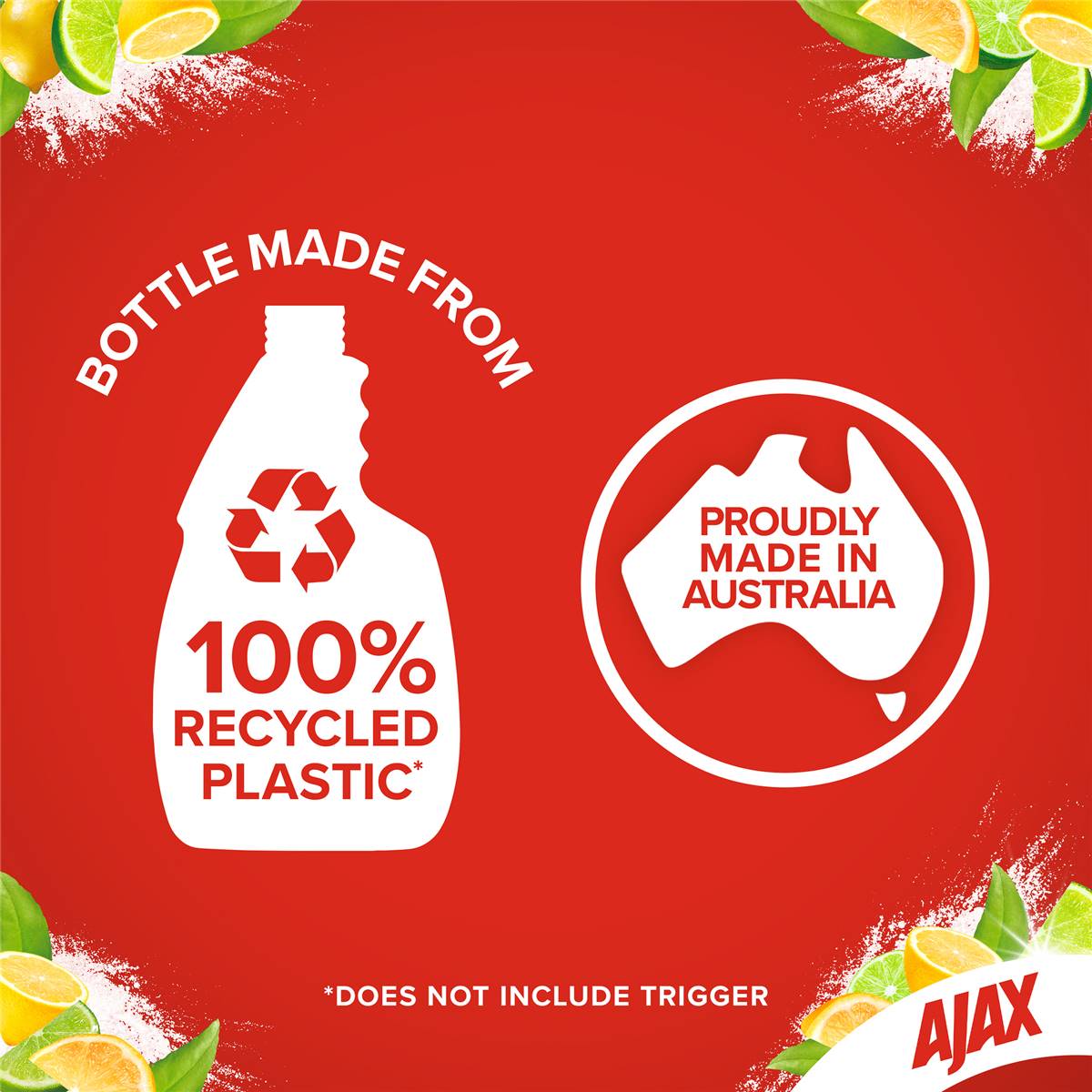 Ajax Spray & Wipe Multipurpose Baking Soda 500ml Woolworths