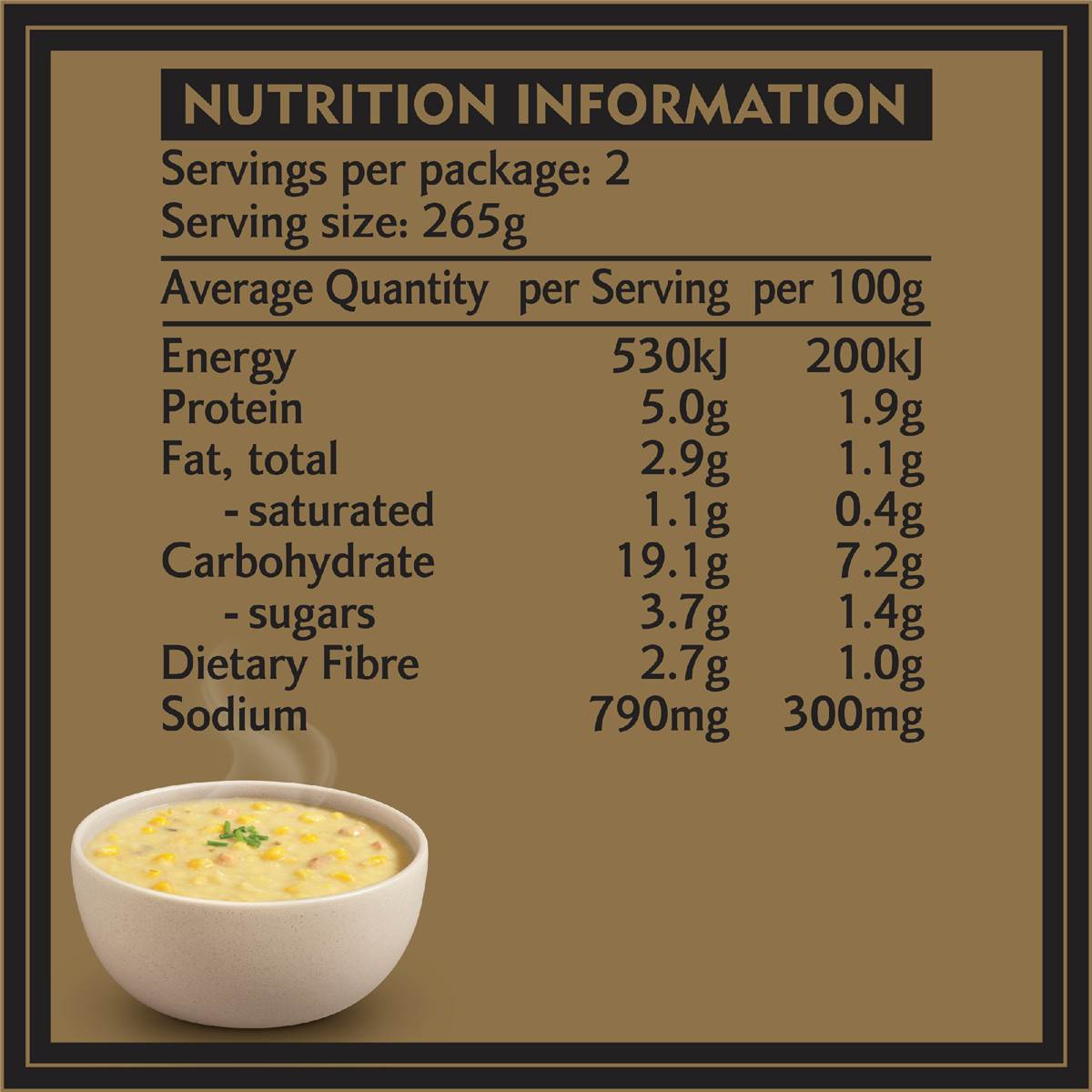 Heinz Classic Chicken & Sweetcorn Soup 535g Woolworths