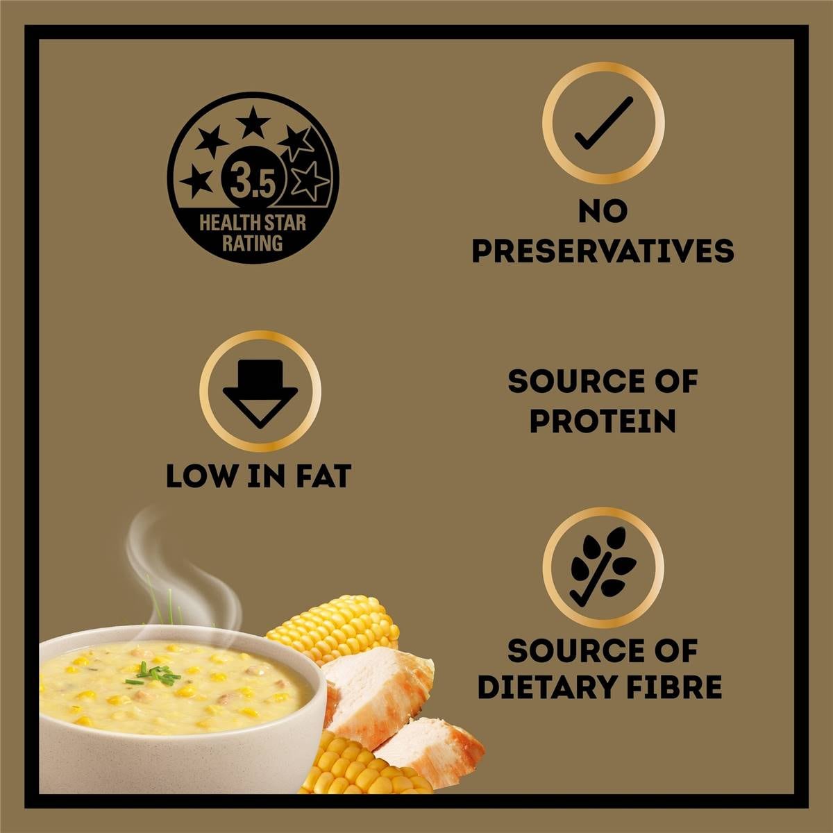 Heinz Classic Chicken & Sweetcorn Soup 535g Woolworths