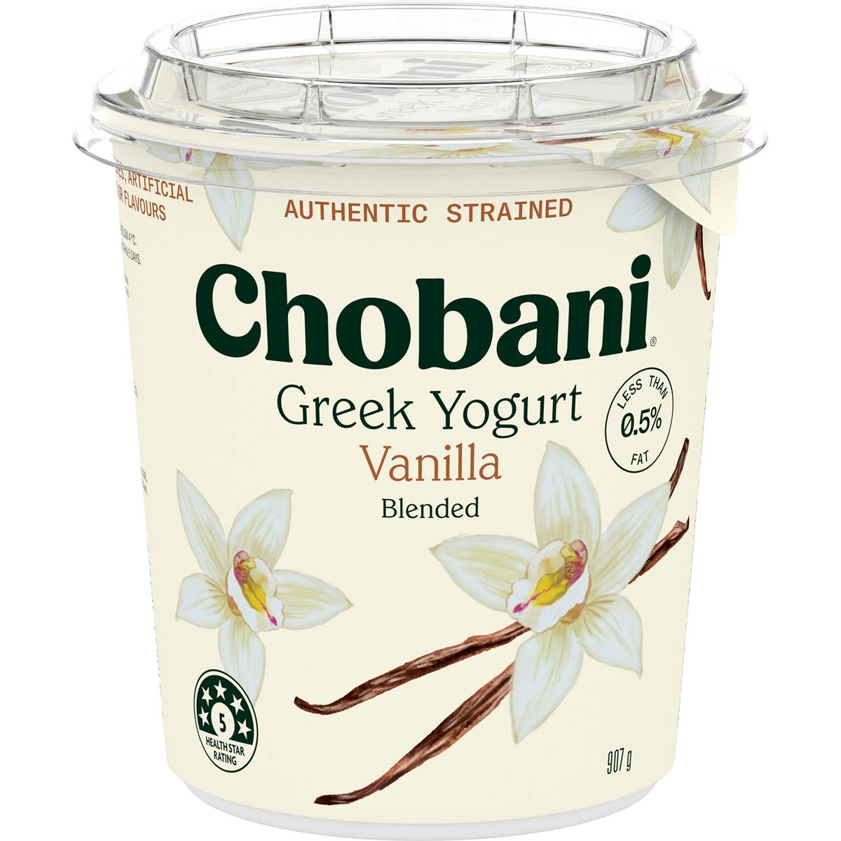 Chobani vanilla store greek yogurt