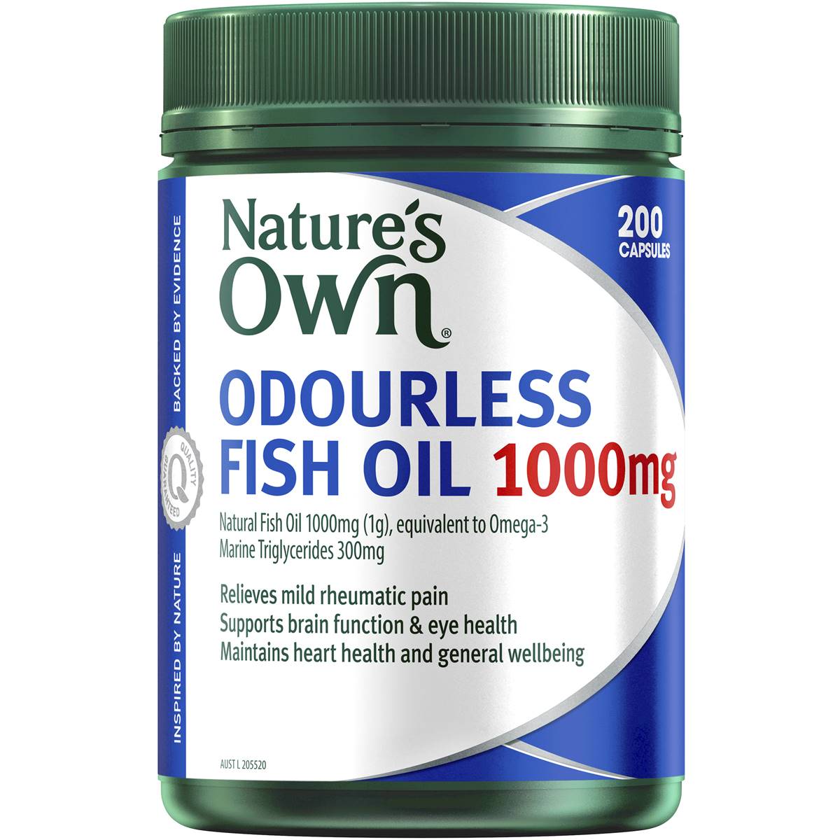 Nature S Own Odourless Fish Oil Mg Nature S Own Odourless Fish Oil Mg