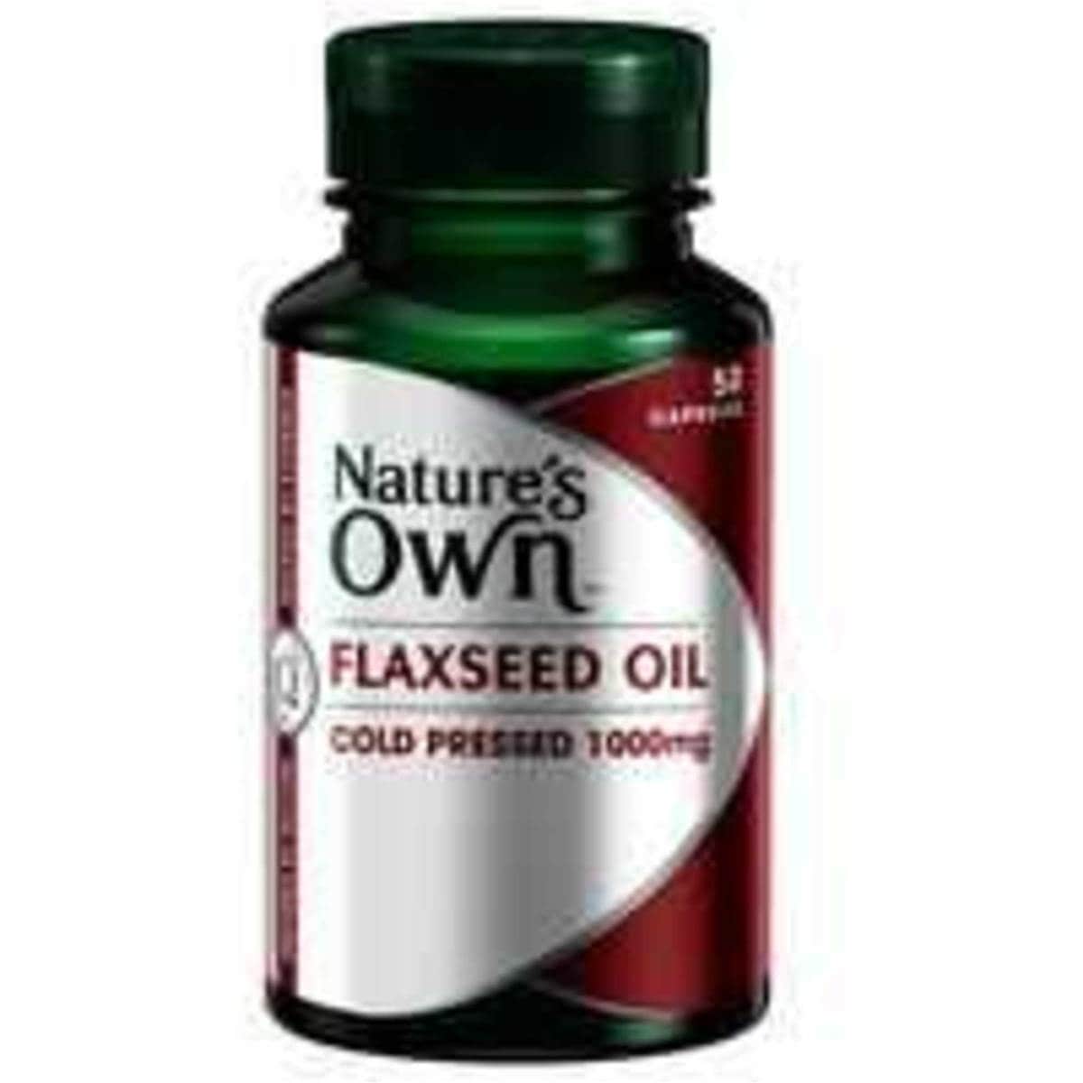 Nature's Own Flaxseed Oil 1000mg Capsules 50 Woolworths