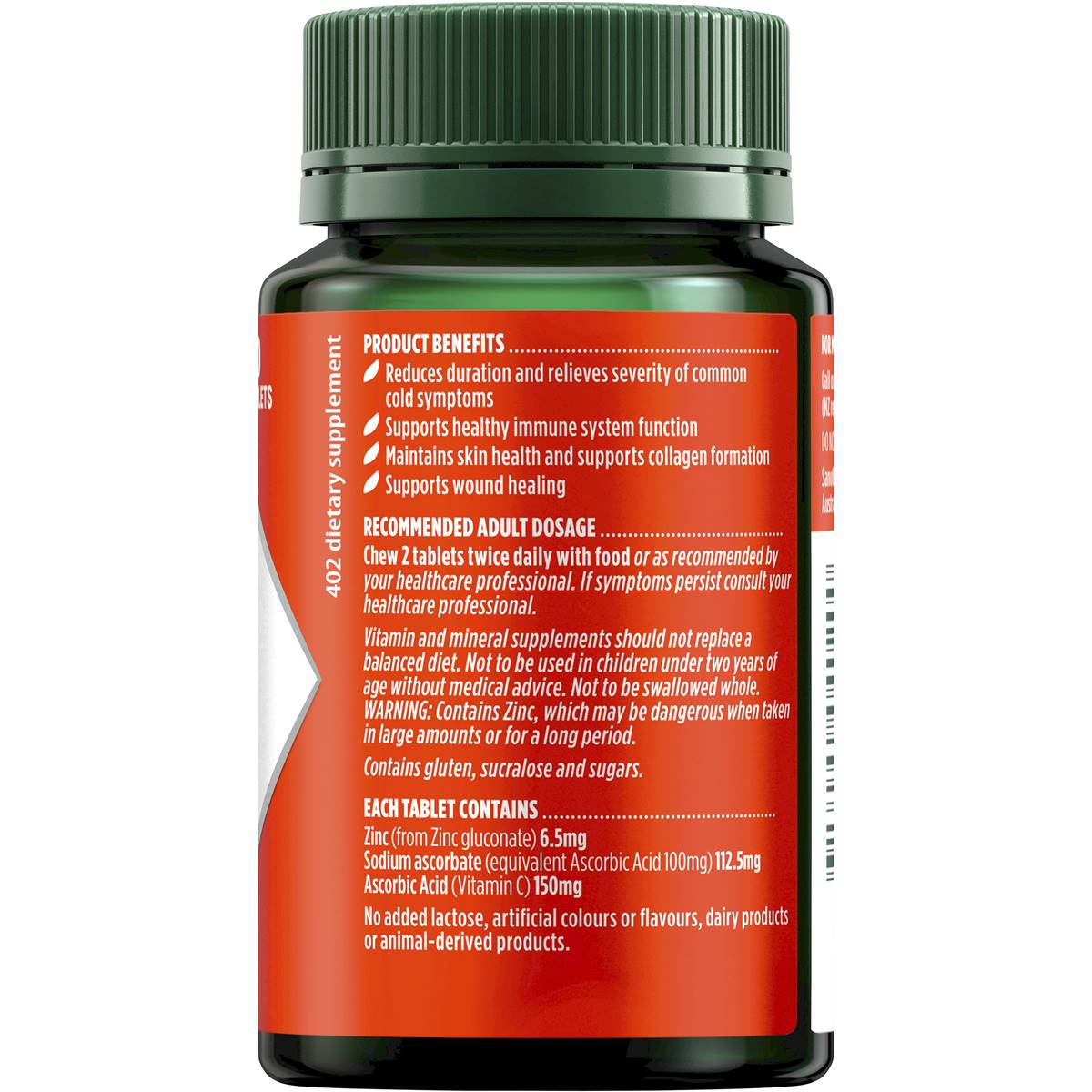 Vitamin C Chewable Tablets Woolworths at Sherrie Whiting blog