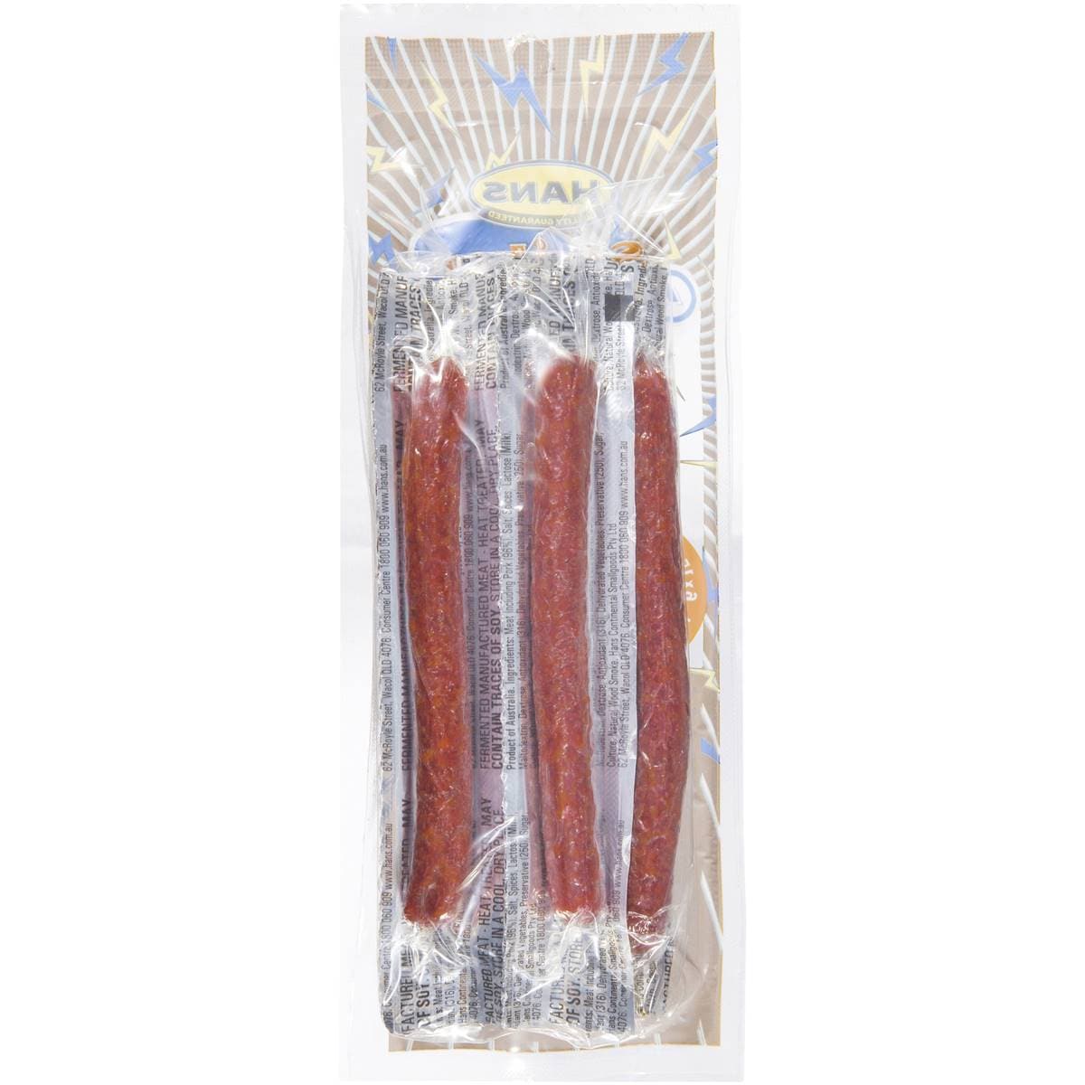 Hans Salami Striker Sticks 90g Woolworths