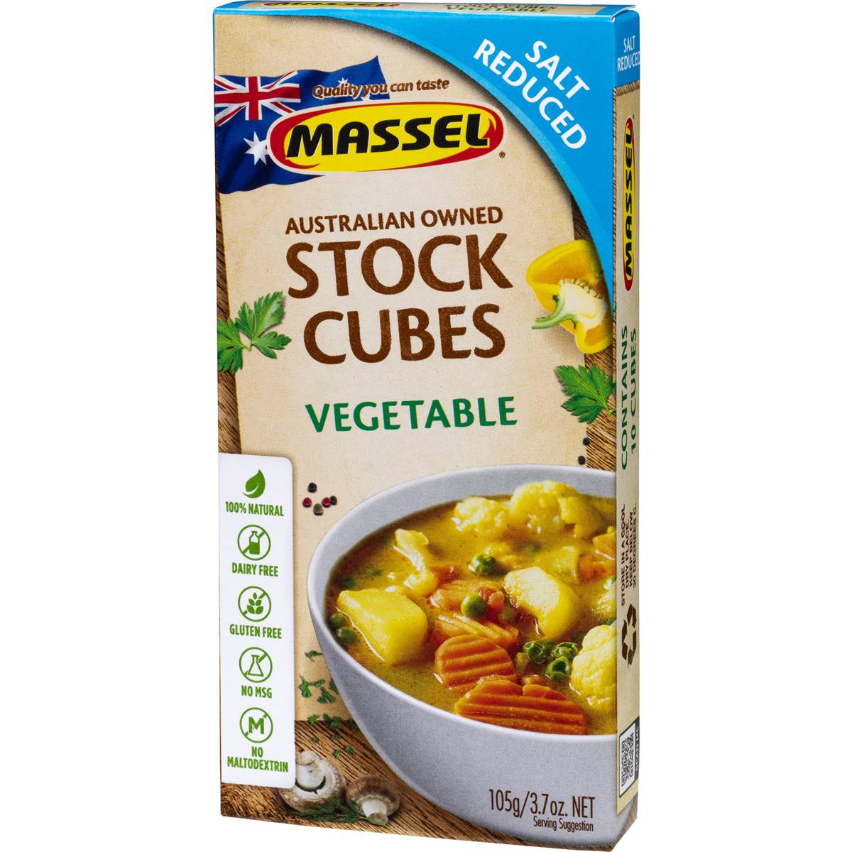 Massel Ultracubes Salt Reduced Vegetable