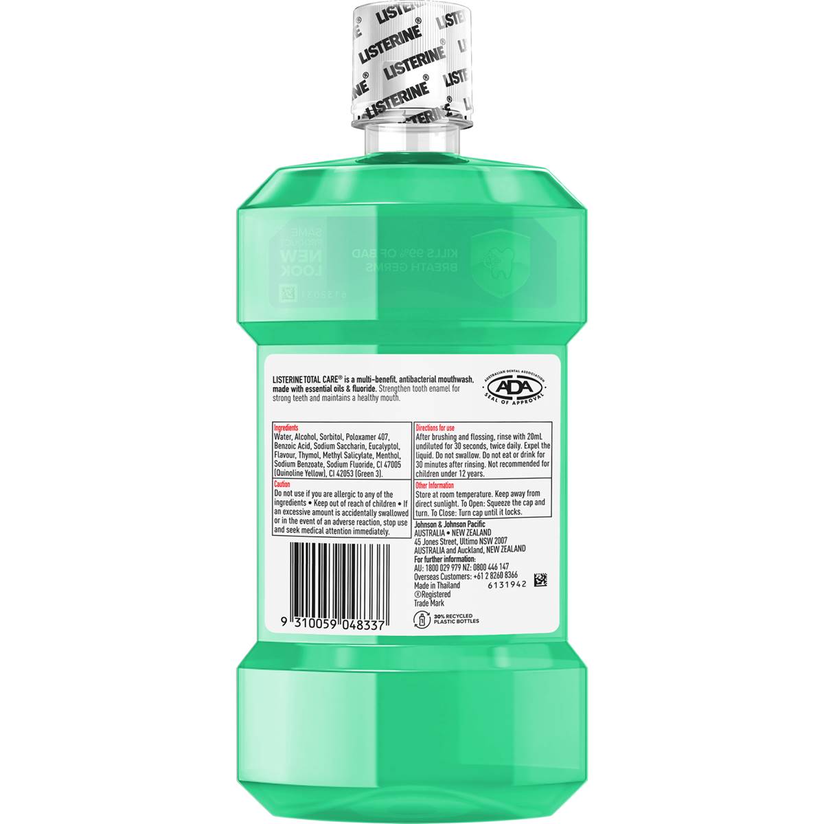 Listerine Teeth Defence Antibacterial Mouthwash 1l | Woolworths