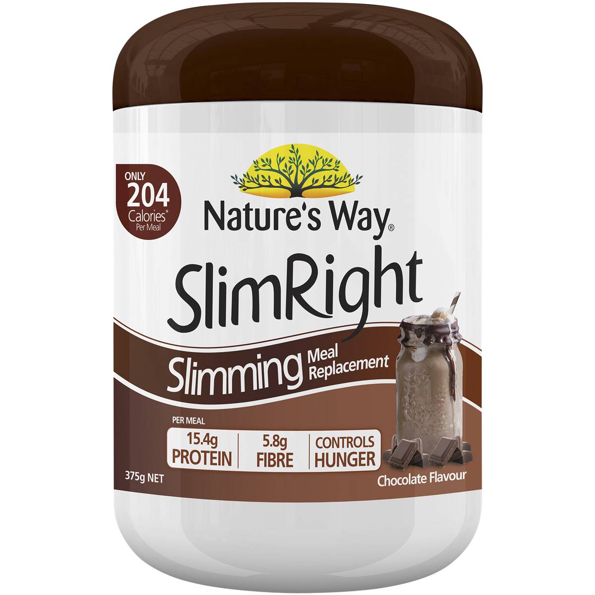 Nature s Way Slim Right Powder Chocolate 375g Woolworths