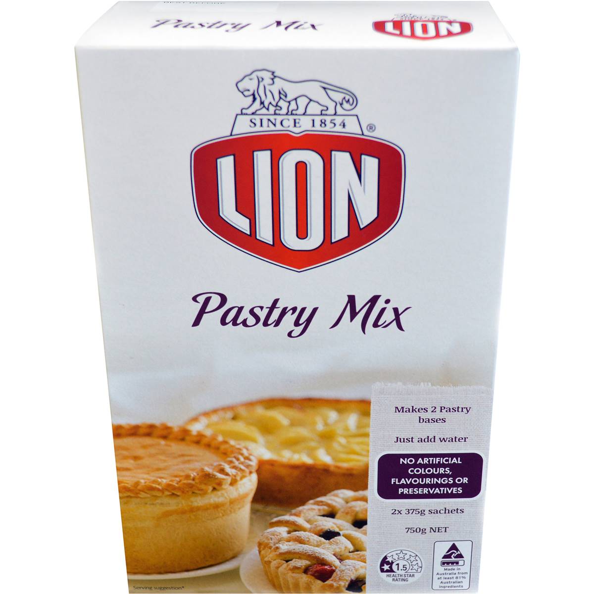 Anchor Lion Pastry Mix 750g Woolworths