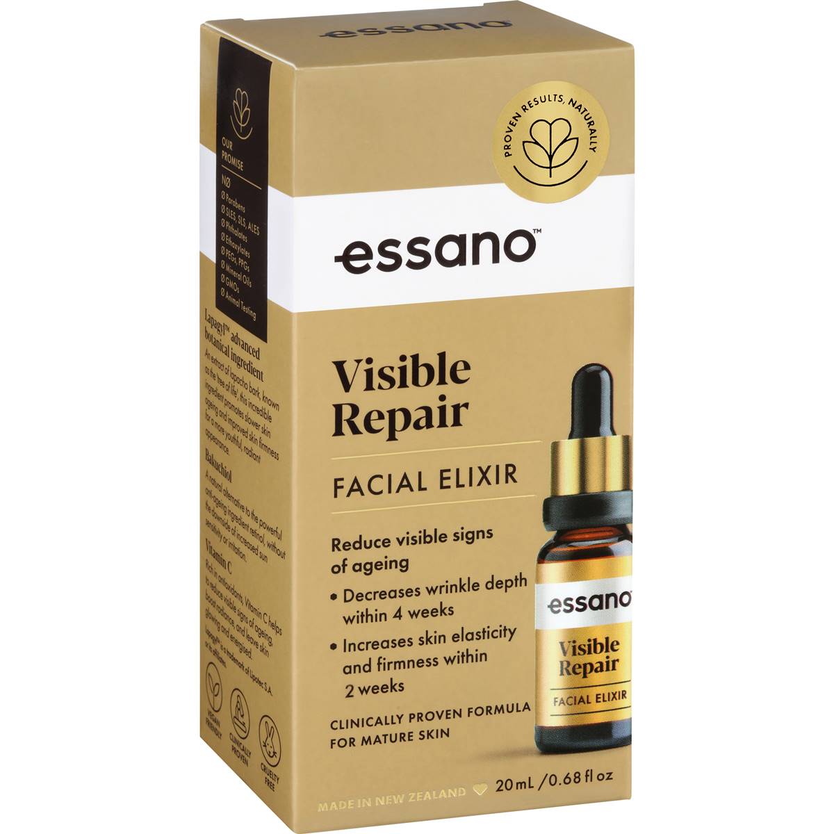 Essano Visible Repair Facial Elixir 20ml Woolworths