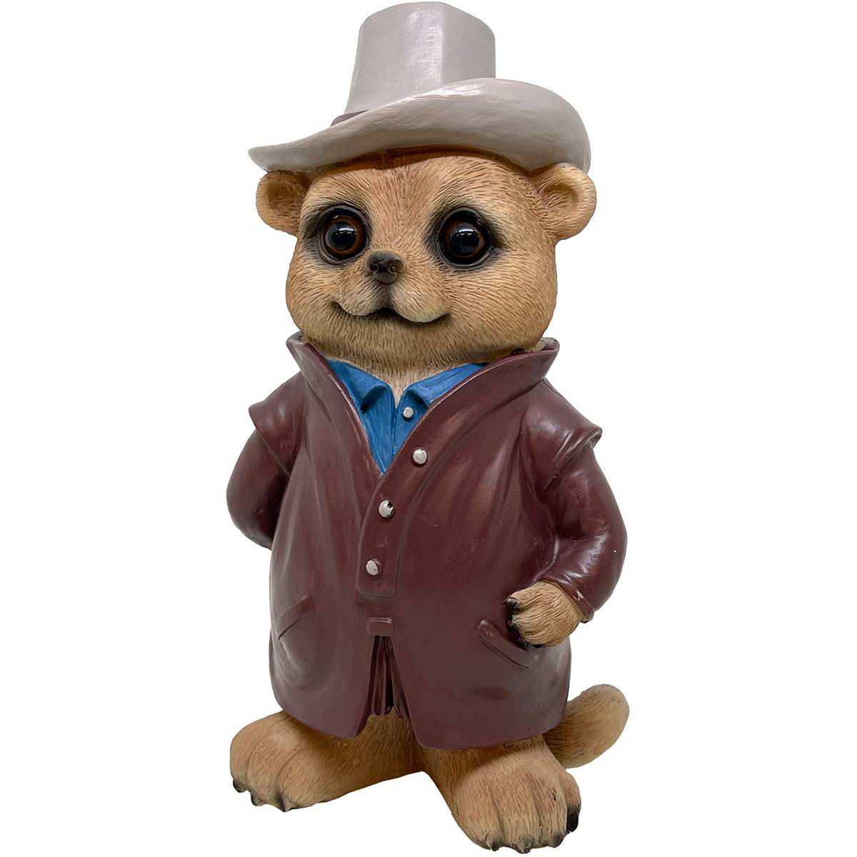 Gardman Assorted Meerkat Statues - Seb The Stockman