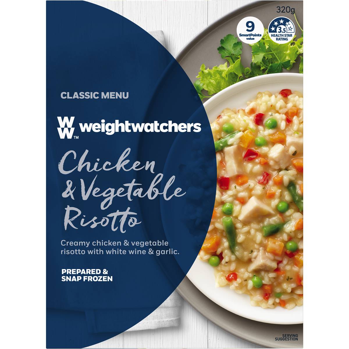 Weight Watchers Meal Chicken Risotto 320g Woolworths