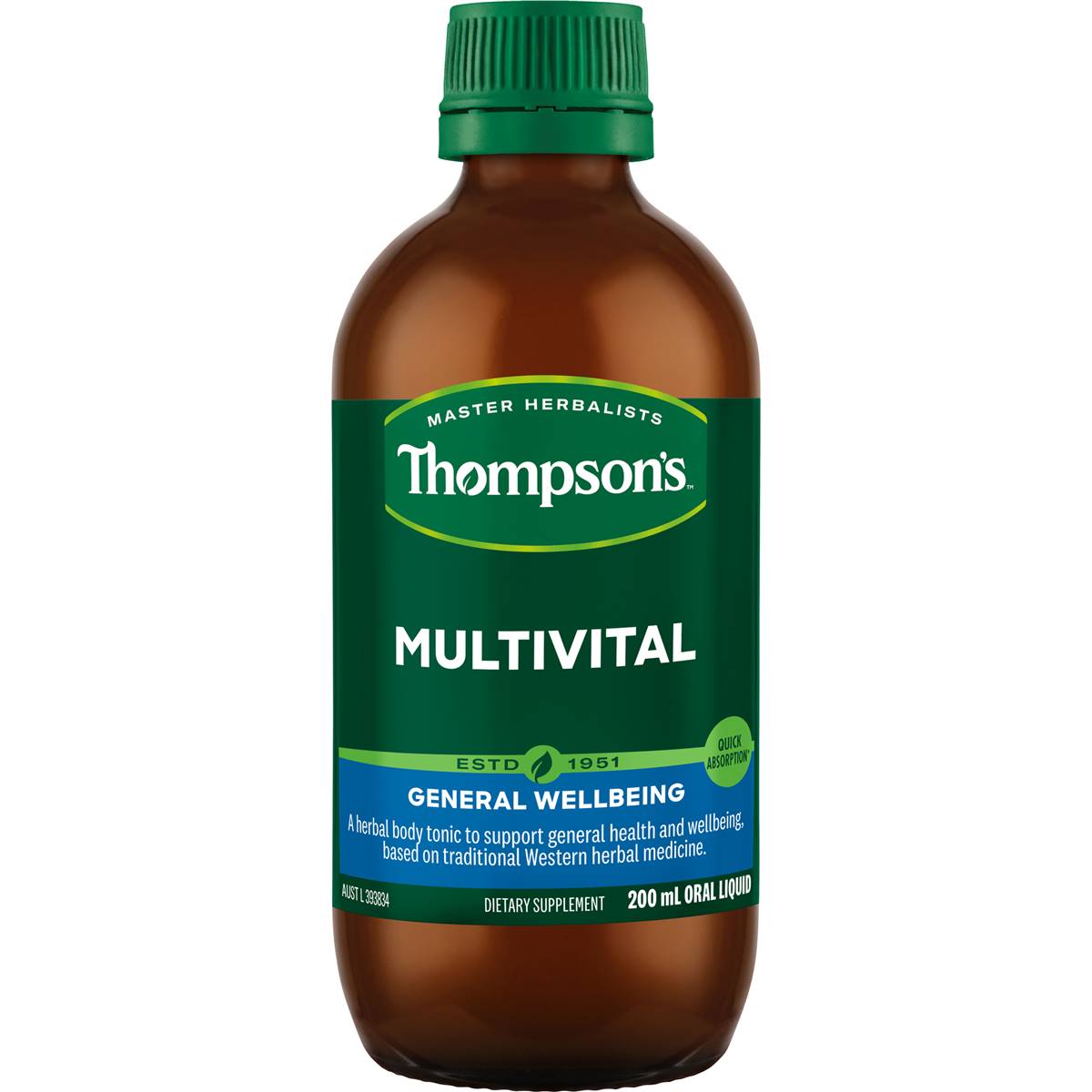 Thompsons Multivital General Wellbeing Oral Liquid