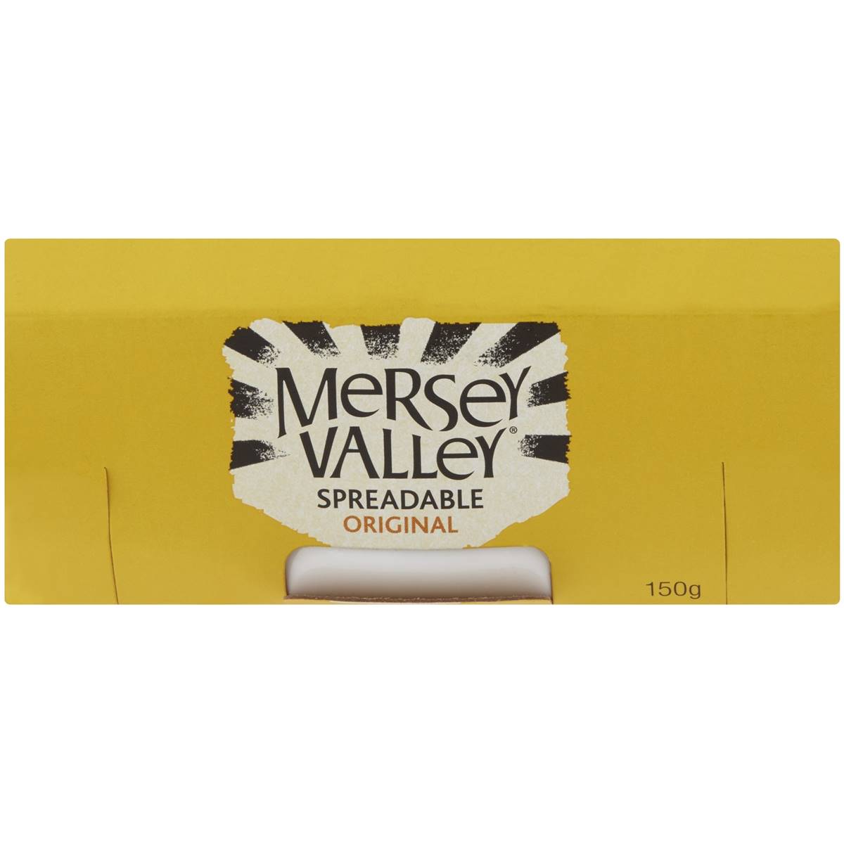 Mersey Valley Original Spreadable Cheddar Cheese 150g Woolworths