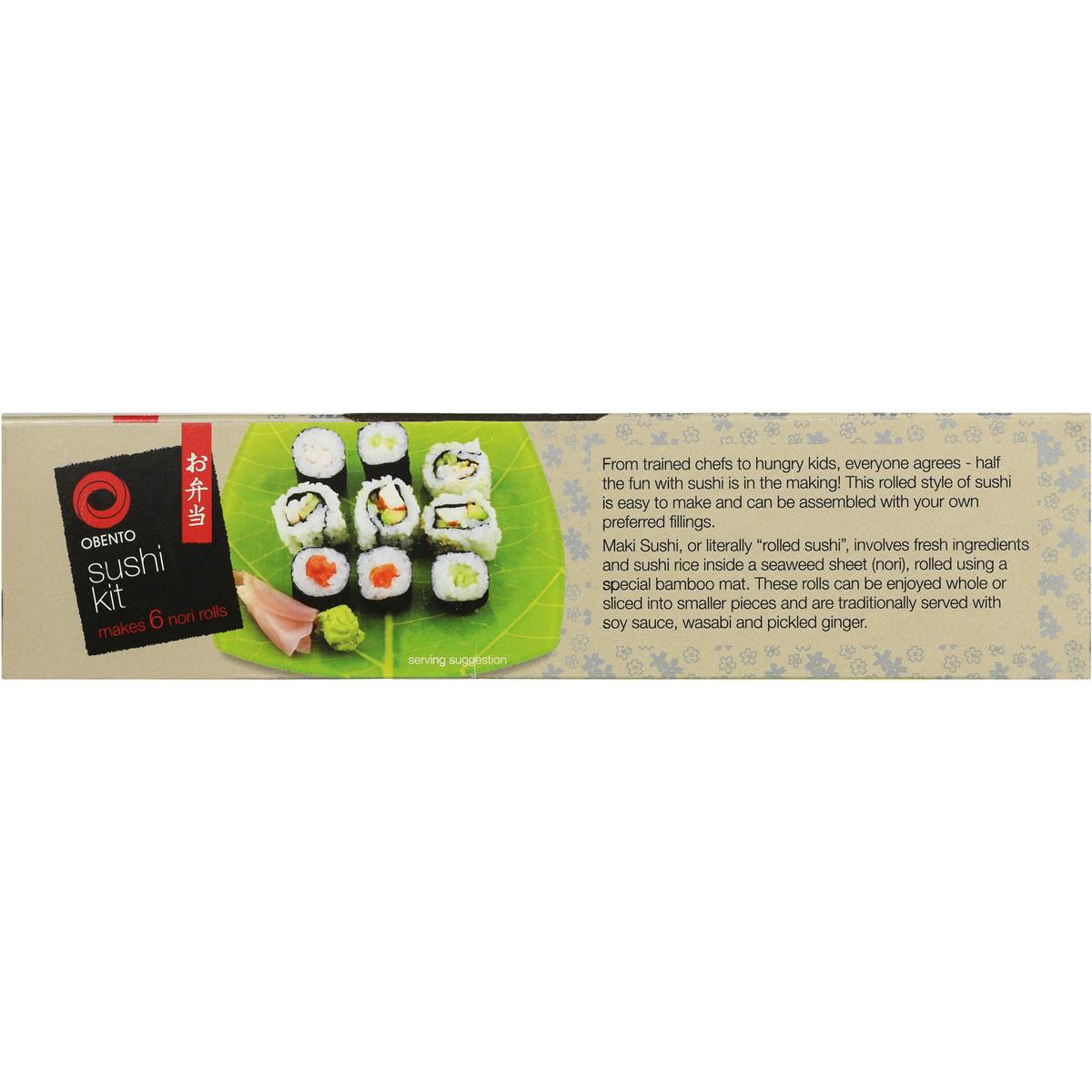 Obento Japanese Sushi Kit 540g Woolworths