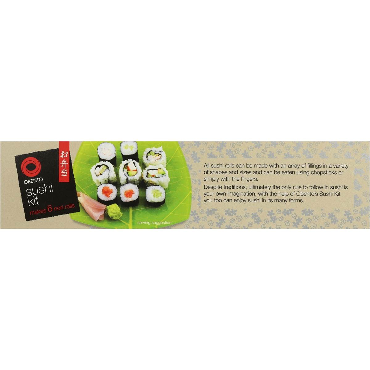 Obento Japanese Sushi Kit 540g Woolworths