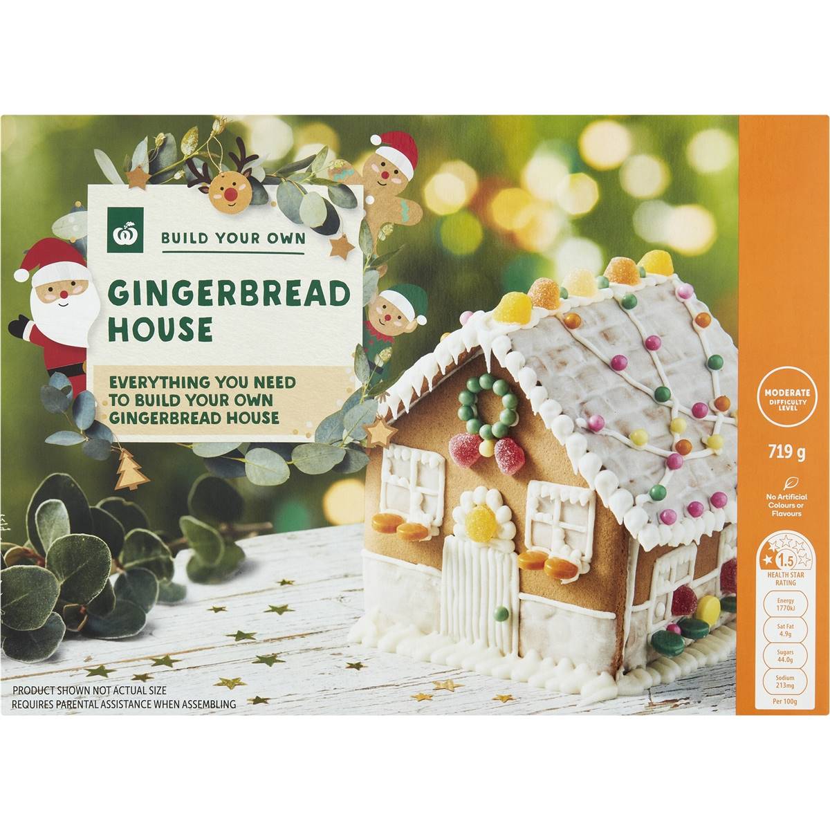 Woolworths Build Your Own Gingerbread House 719g Woolworths