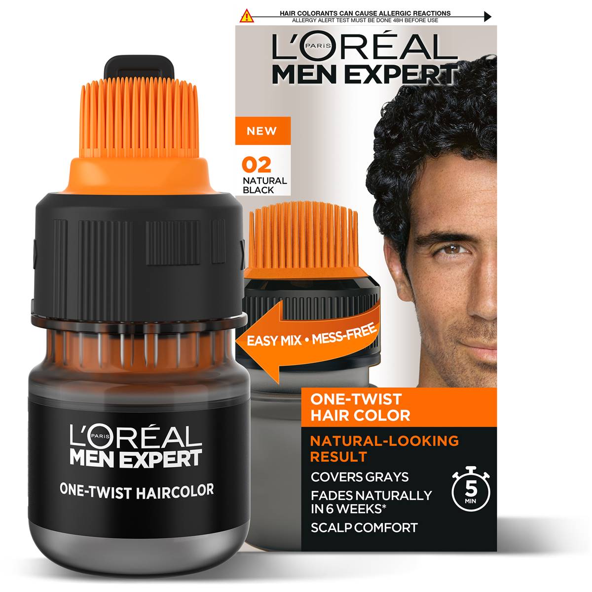 L'oreal Men Expert Natural Black Hair Colour Each | Woolworths