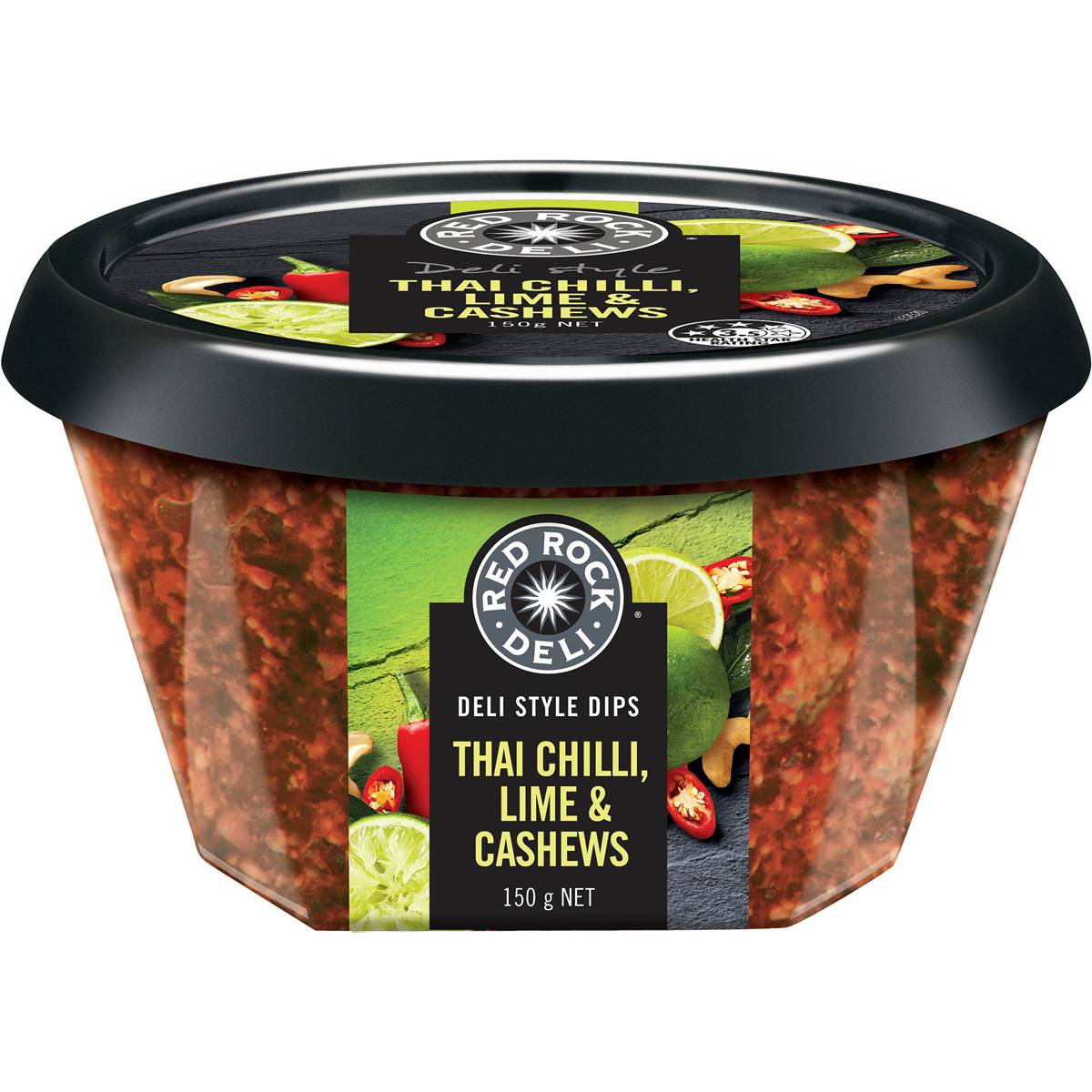 Red Rock Deli Thai Chilli, Lime & Cashews 150g Woolworths