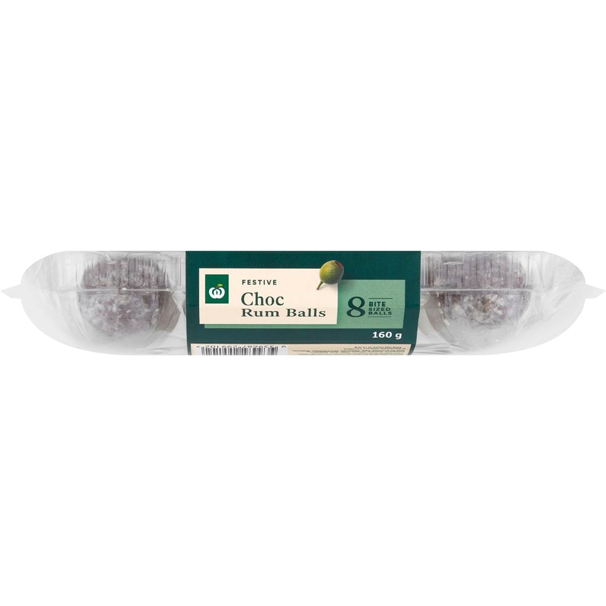Woolworths Decadent Chocolate Rum Balls 8 Pack Woolworths