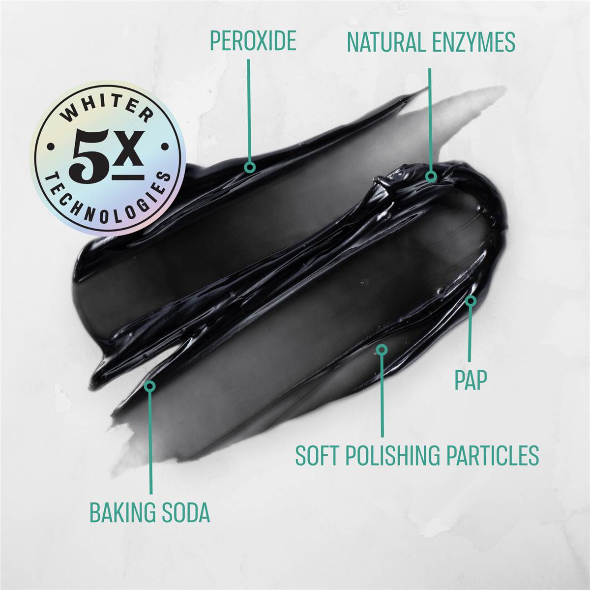 White Glo Charcoal Deep Stain Remover Whitening Toothpaste 205g