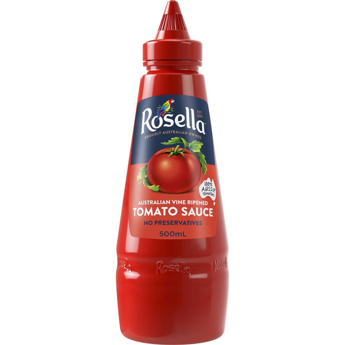 Rosella Tomato Sauce Squeezie 500ml Woolworths