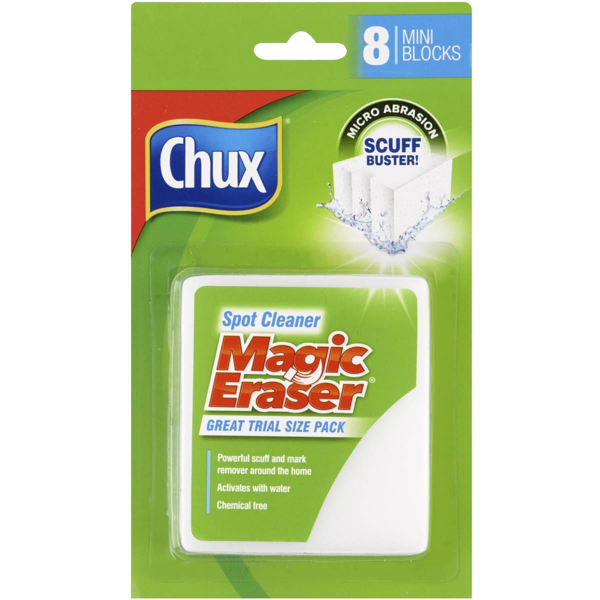 Chux Magic Eraser Spot Cleaner 8 Pack Woolworths